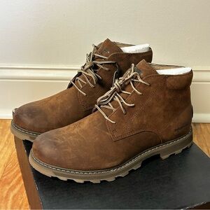 Sorel Madson‎ II Chukka Waterproof Mens BOOTS Size 7 Tobacco Brown